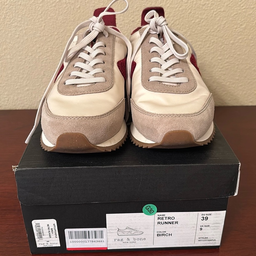 rag & bone Retro Runner Birch size 39